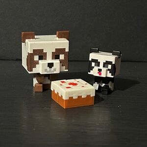Minecraft Mob Head Minis Panda Playhouse Figures